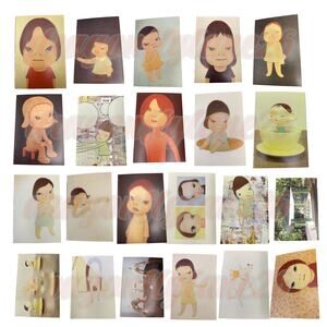 Yoshimoto Nara Postcards Oh My God I Miss You Postcard Book 2004 INCOMPLETE 21